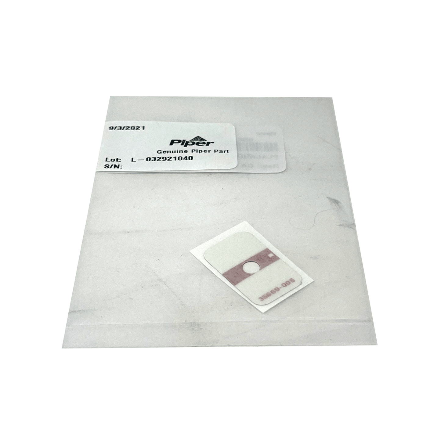 Piper Aircraft - Placard 35669-005 | 582-783