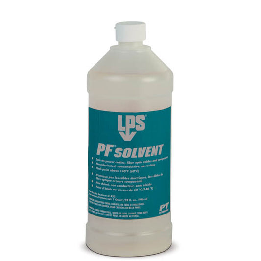 LPS PF Solvent Liquid 32oz Bottle – Non-Chlorinated Industrial Degreaser