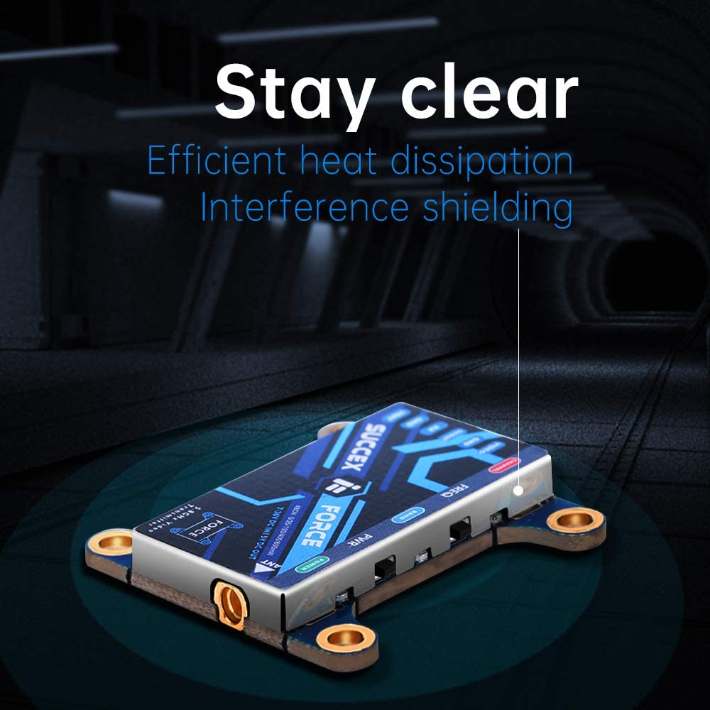 iFlight SucceX-Force 5.8G PIT/25mW/100mW/400mW/800mW Switchable VTX FPV Video Transmitter