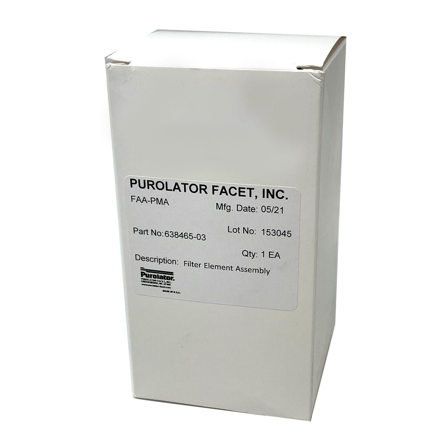 Purolator - Helocopter Facet Filter | 638465-03