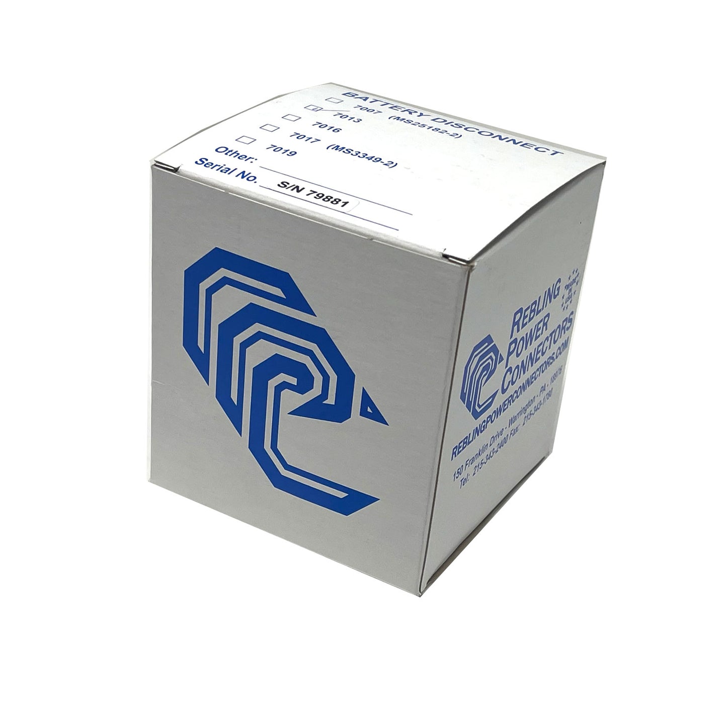 Rebling Plastics - Connector Battery, Quick Disconnect | 7013