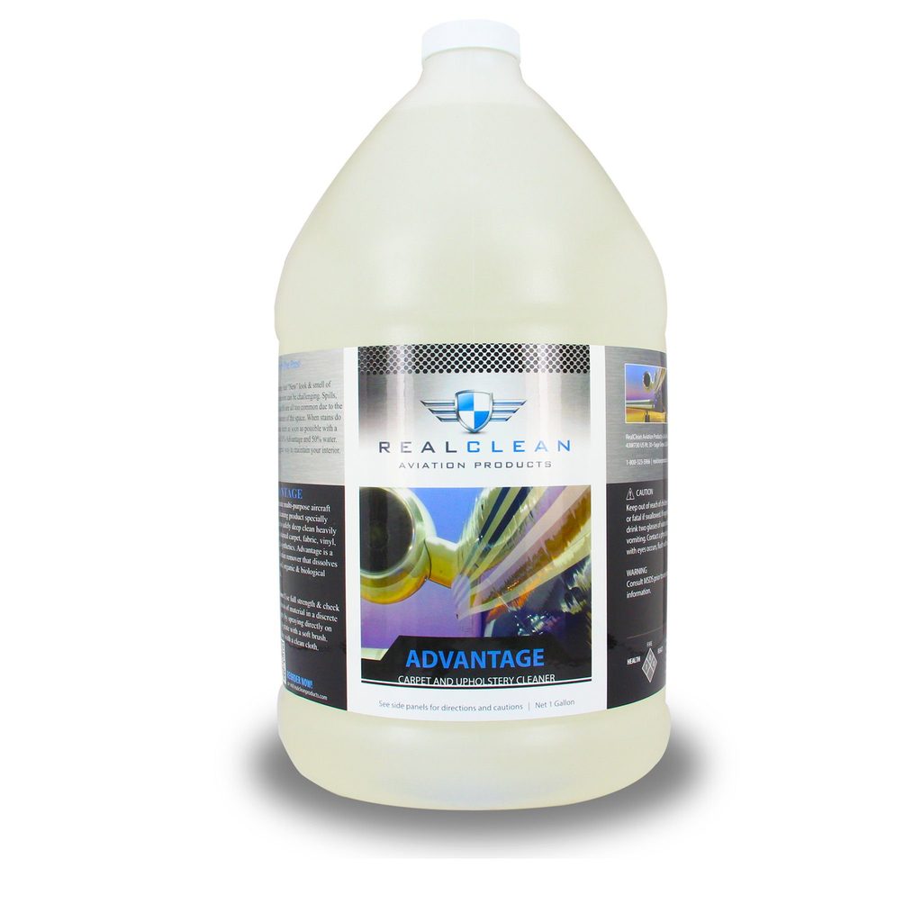 Real Clean Advantage Aircraft Carpet Cleaner & Stain Remover 5 Gallon