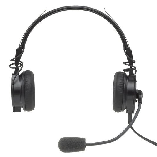Telex Airman 850 ANR Aviation Headset with Noise-Canceling Mic and Battery-Free Active Noise Reduction