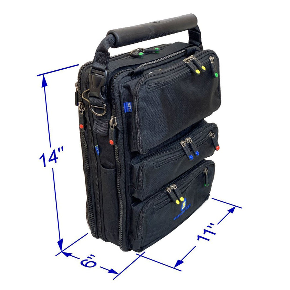 Brightline Bags D2 Rotor bag dimensions diagram