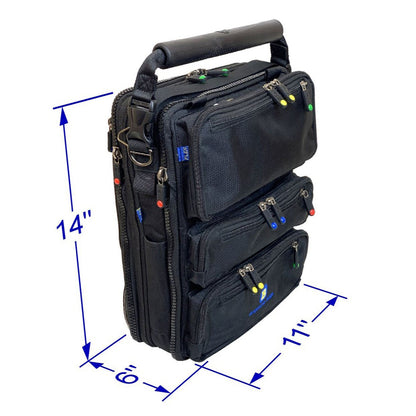 Brightline Bags D2 Rotor bag dimensions diagram