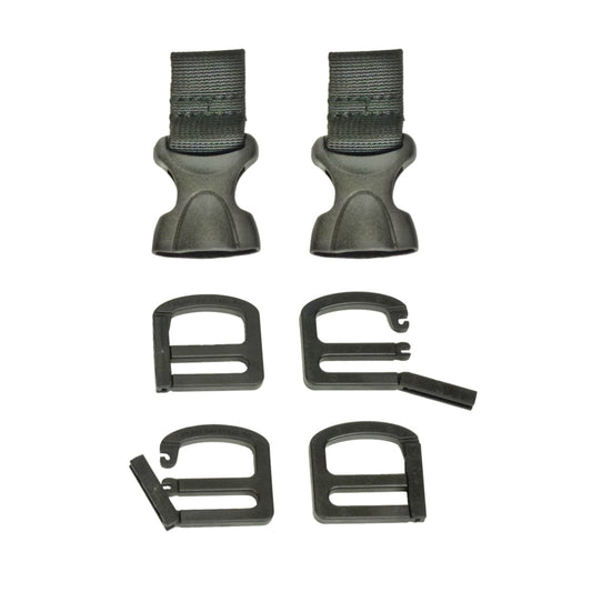 Brightline Bags Adapter Kit – 2 Adapter Loops and 4 D3 Clips