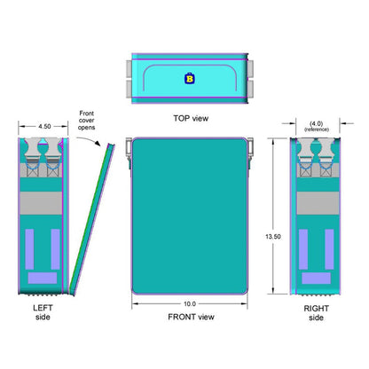 Brightline - Center Section Four Flight Bag Section | CS4