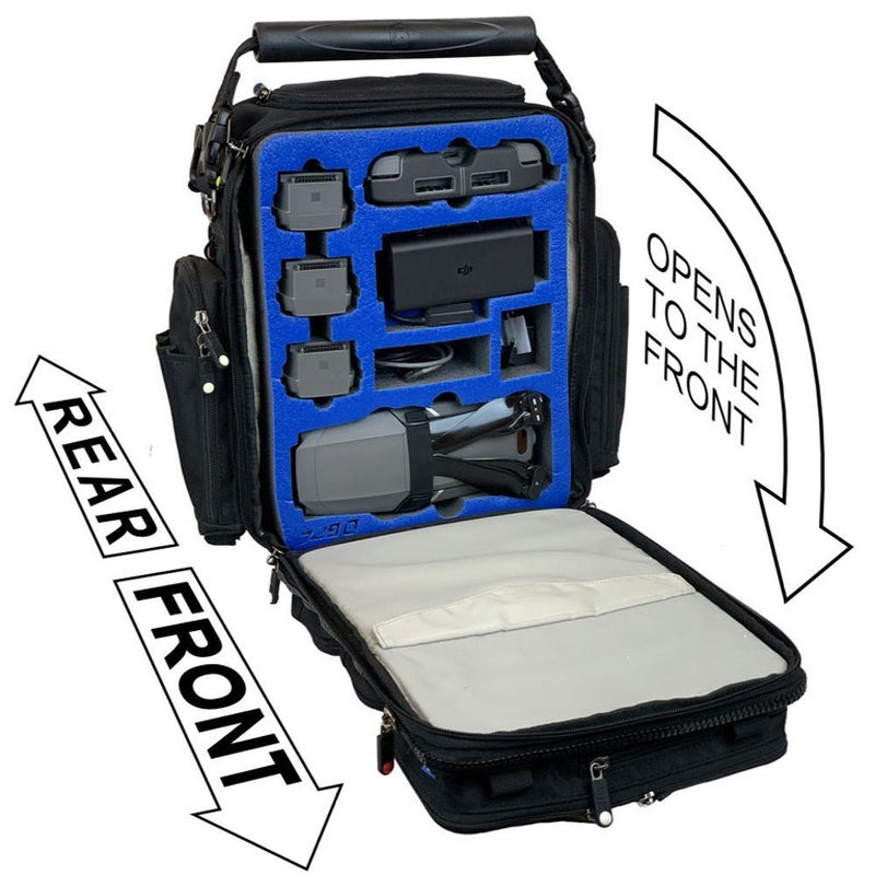 BrightLine Bags® D4 Quad Drone Bag – Rear Opening Design