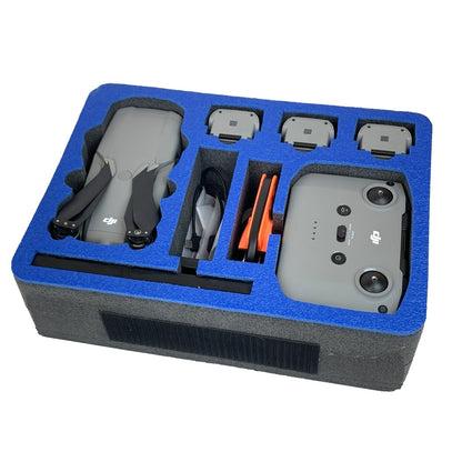 Drone Foam Insert Showing Storage for Charging Hub and Accessories – BrightLine Bags®