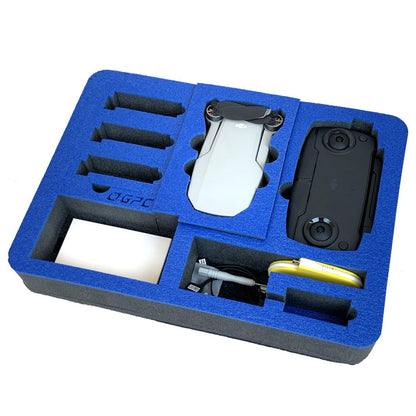 Drone Foam Insert for DJI® Mavic Mini Showing Storage for Charging Hub and Accessories – BrightLine Bags®