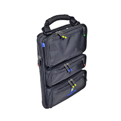 BrightLine Bags® Pocket Cap-Front (PCF) – Front View with Nine Pockets