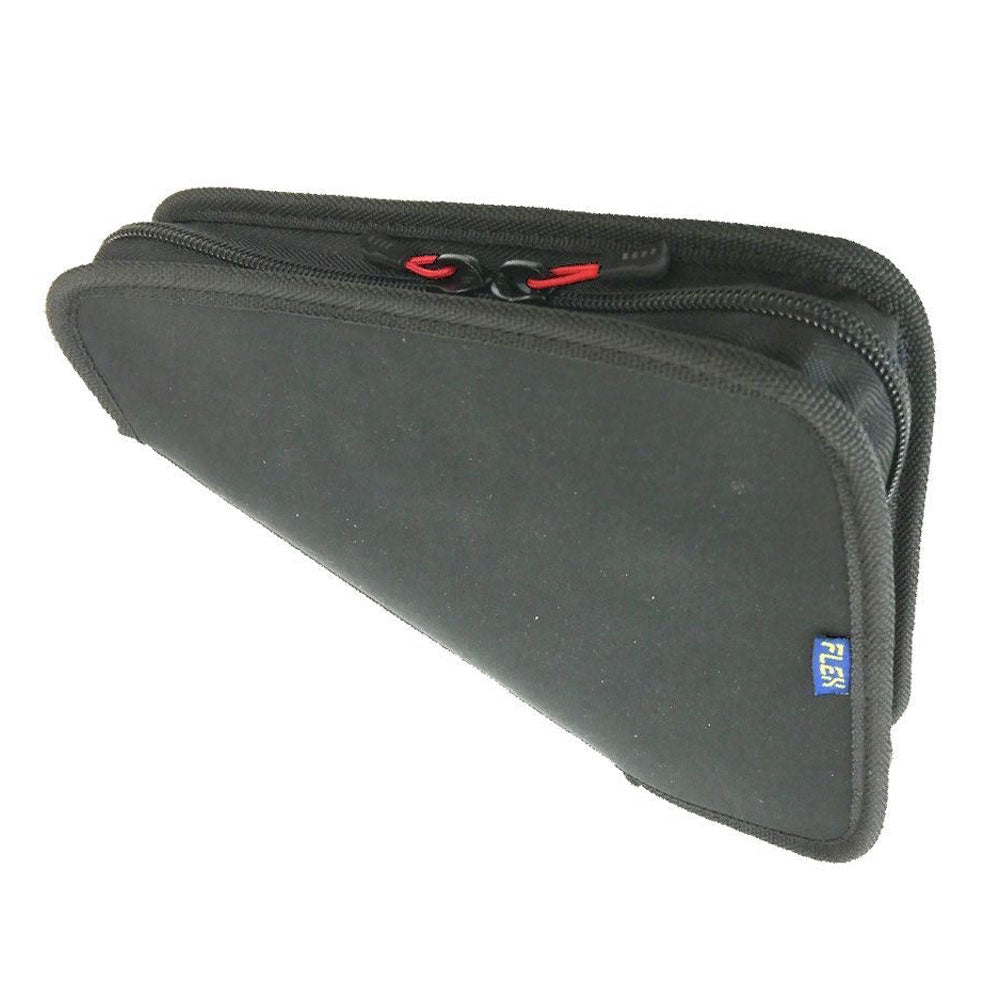 Front view of the BrightLine Bags Pistol Wrap Large – fully zippered neoprene handgun case