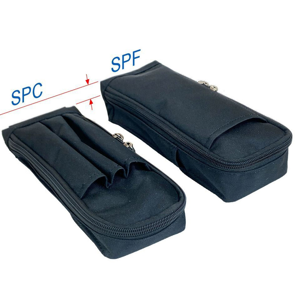 Brightline Bags comparison of Side Pocket Charlie and Side Pocket Foxtrot