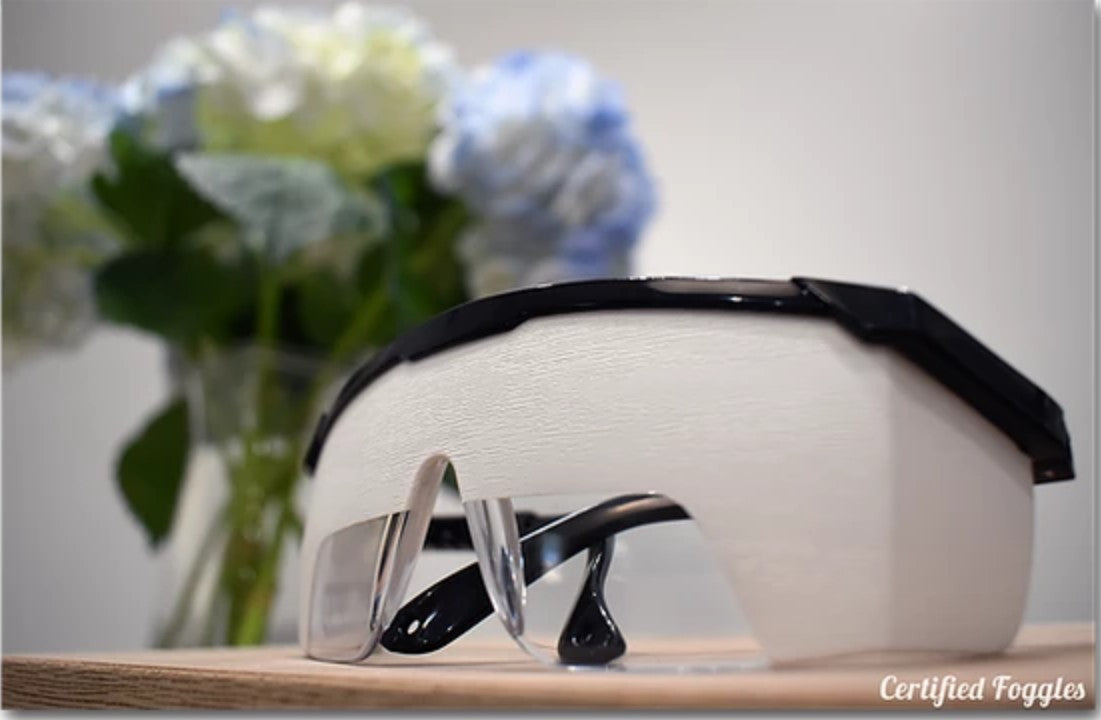 Certified Foggles - Wood Grain IFR Training Glasses