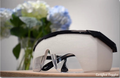 Certified Foggles - Wood Grain IFR Training Glasses