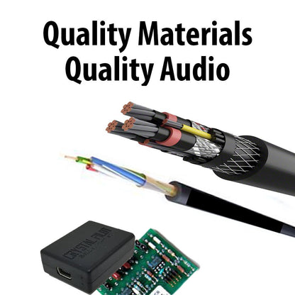 Crystal Pilot - GA Power Audio Cable W/ GoPro 5+ Adapter