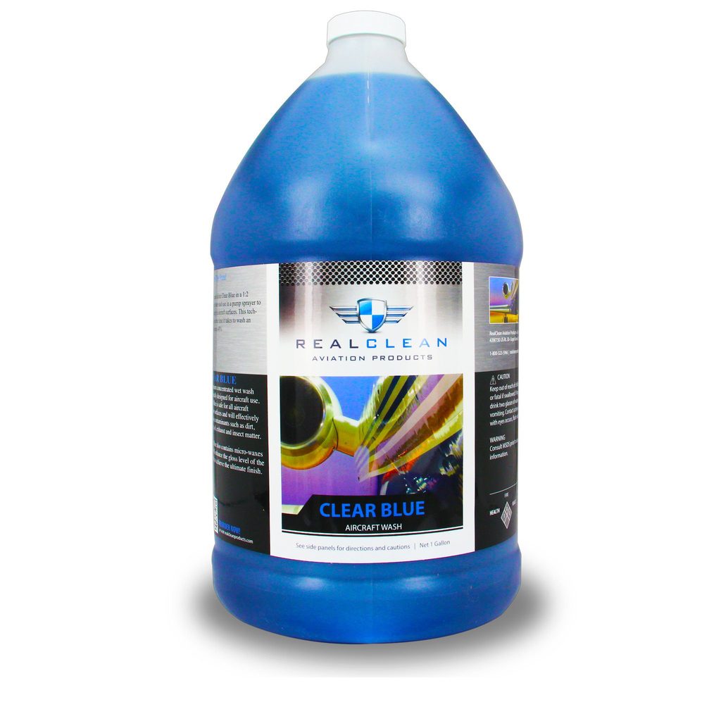 Real Clean Clear Blue Premium Aircraft Wash 1 Gallon