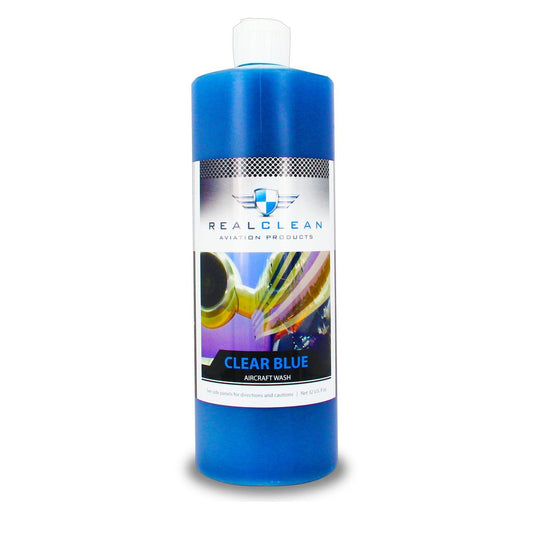 Real Clean Clear Blue Premium Aircraft Wash 32oz