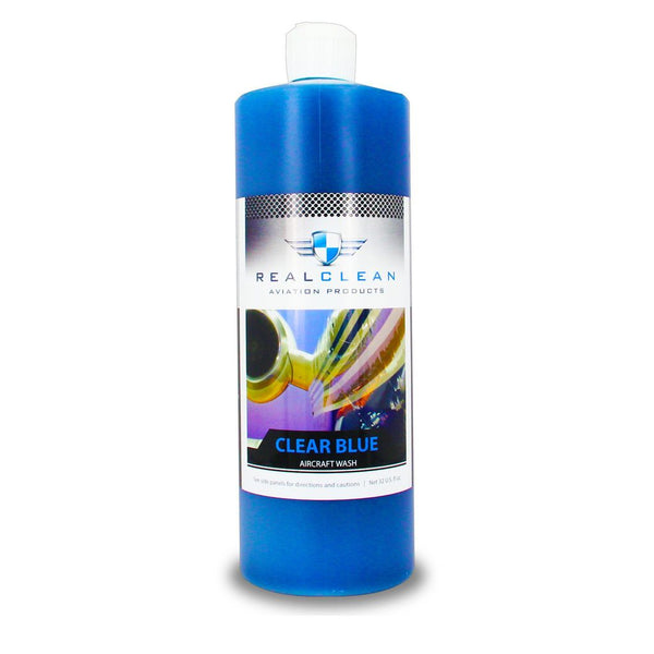 Real Clean Clear Blue Premium Aircraft Wash 32oz
