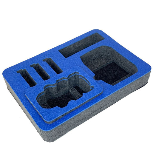 BrightLine Bags® Drone Foam Insert for DJI® Mini 2™ – Empty Top View