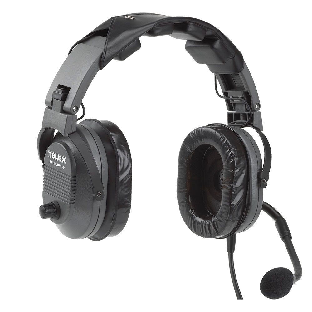 Telex Echelon 20 PNR Aviation Headset PN PRD000012000 with ComfortCam and Noise-Canceling Microphone