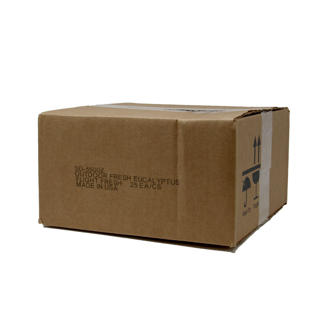 25-pack of Celeste Flight Fresh Air Freshener Discs in Eucalyptus scent