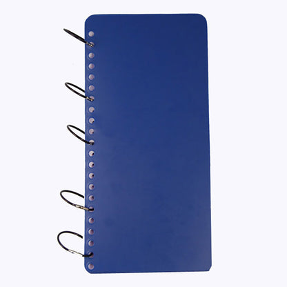 FlyBoys Heavy Duty Blue Checklist Cover with 22-hole binding pattern