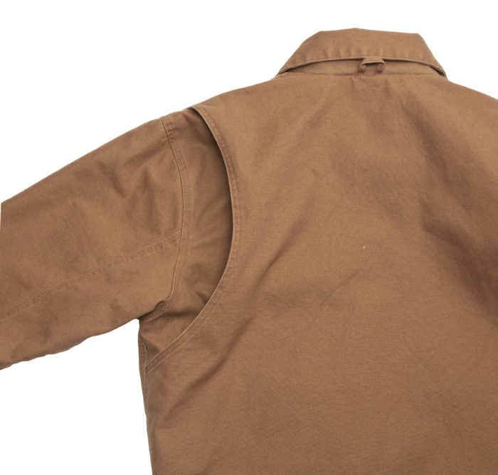 Back view of Brown Flight Outfitters Bush Pilot Jacket