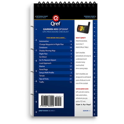 Qref - Garmin GPSMAP 495 Checklist Book