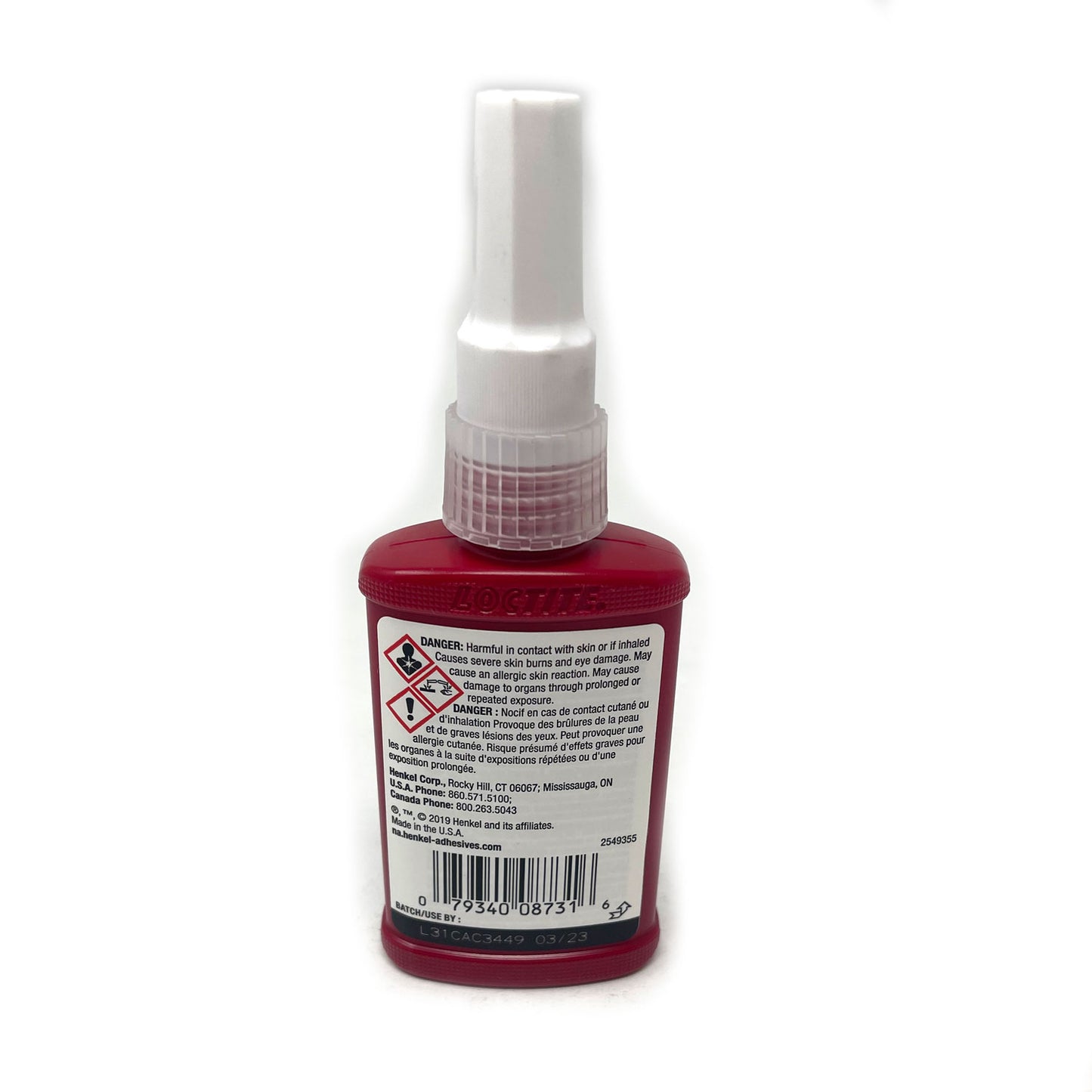 Loctite - Letter Grade AV (087) High Strength Threadlocker - 50mL| 08731