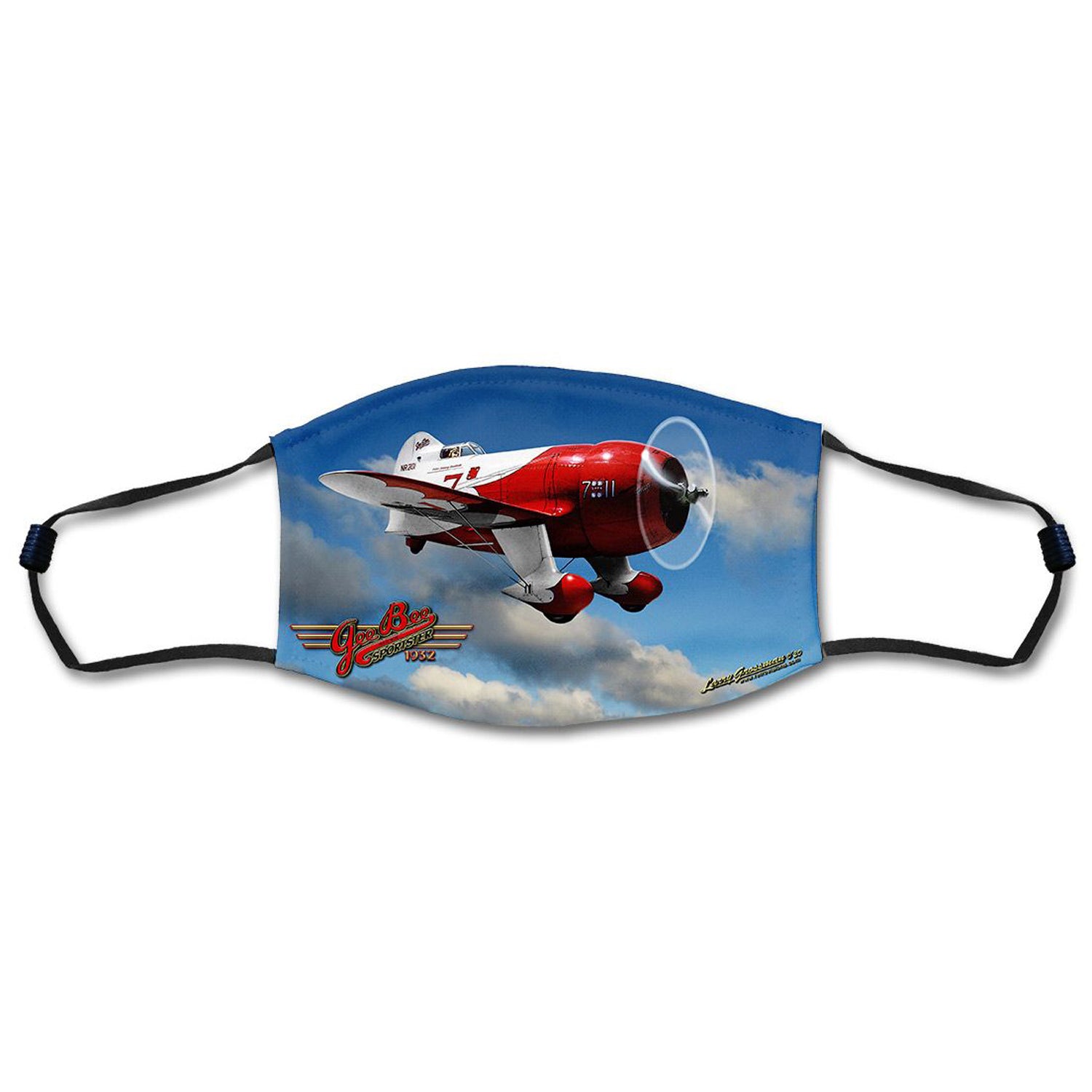 Gee Bee Face Mask – Pilots HQ LLC.