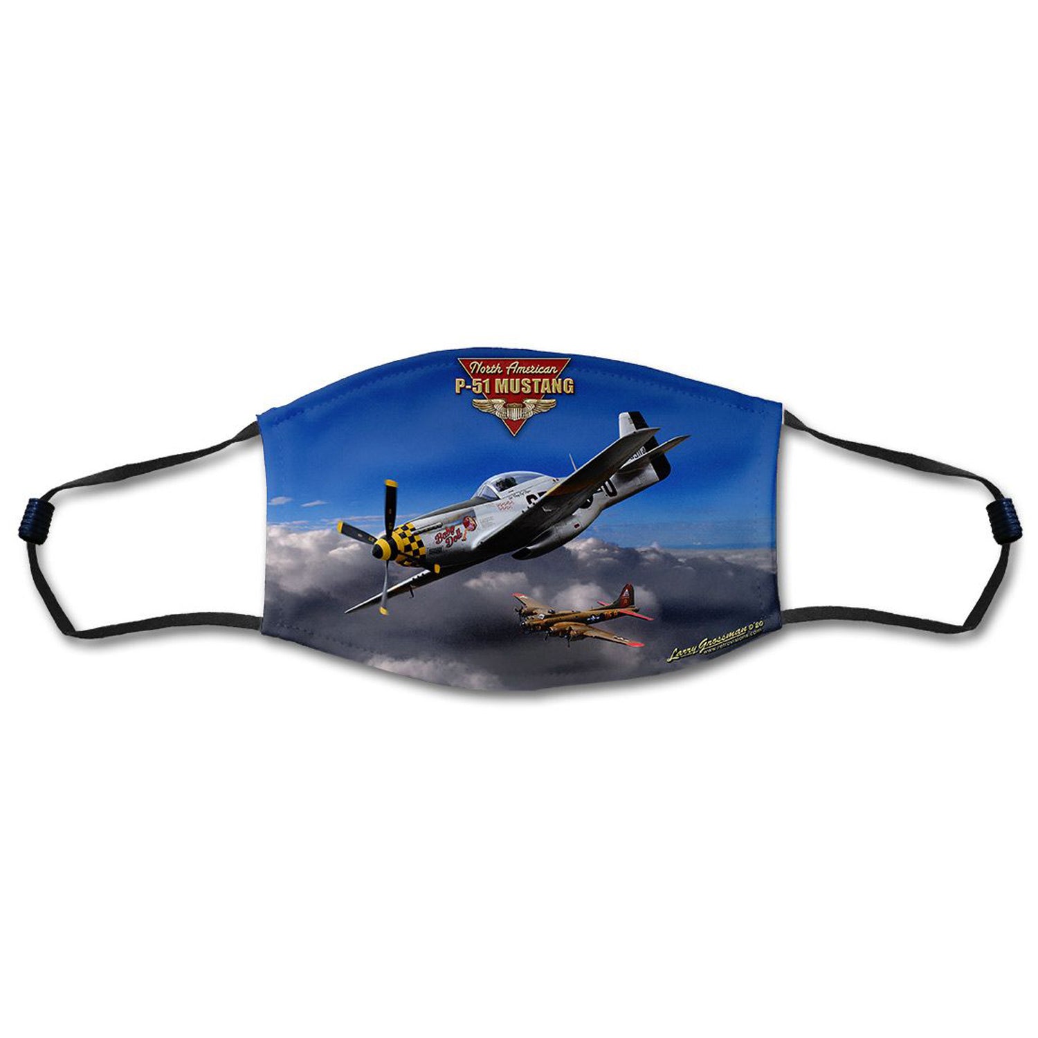 P-51 Face Mask – Pilots HQ LLC.