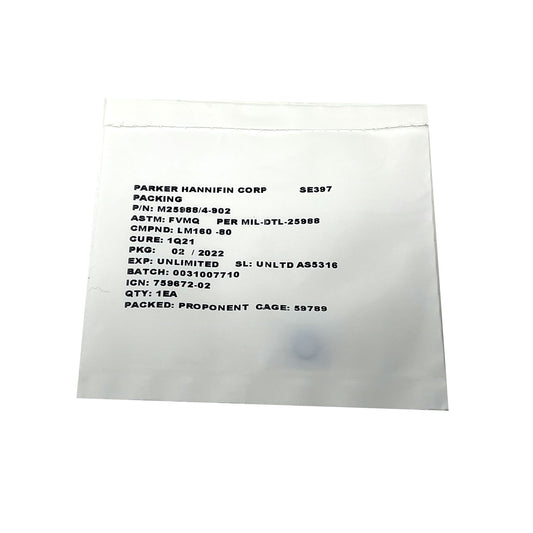 Military Specification - O Ring Fluorosilicon | M25988-4-902