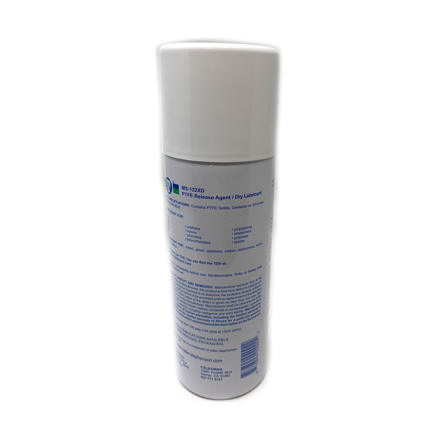Miller Stephenson - Release Agent Dry Lubricant, 14 oz Aerosol Can | MS122XD140Z