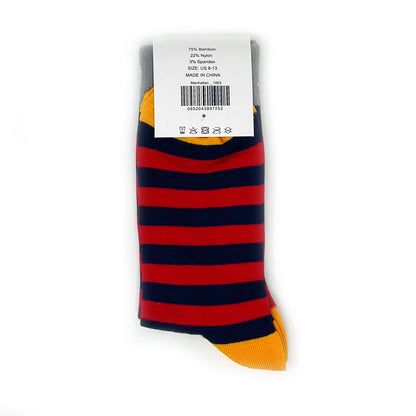 Jack Henry Premium Bamboo Blend Dress / Crew Socks – Stylish, Soft, Eco Friendly, Moisture Wicking, Odor Eliminating, and Fade Resistant