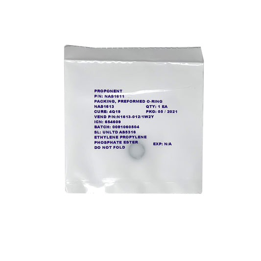 National Aerospace Standard - O-Ring Rubber | NAS1611-015A