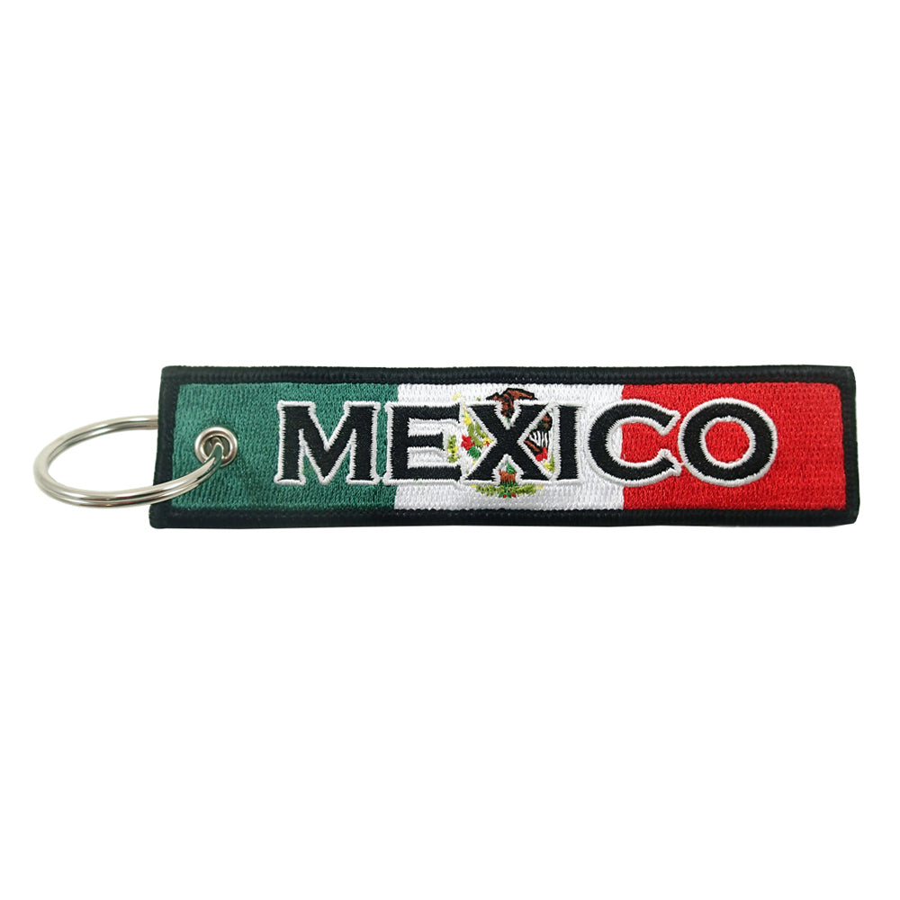 Embroidered Keychain, Mexico