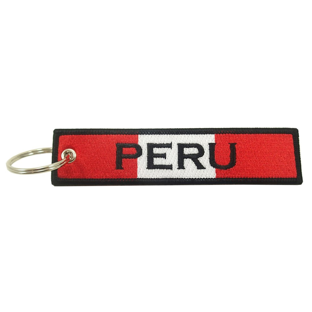 Embroidered Keychain, Peru