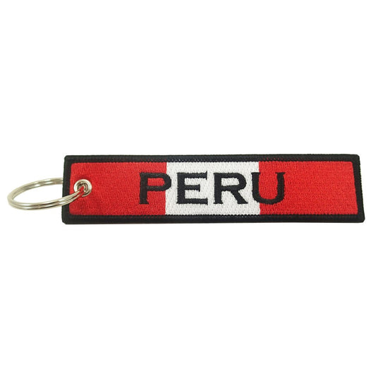 Embroidered Keychain, Peru