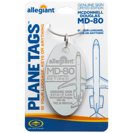 Planetags - Allegiant MD-80, Mad Dog