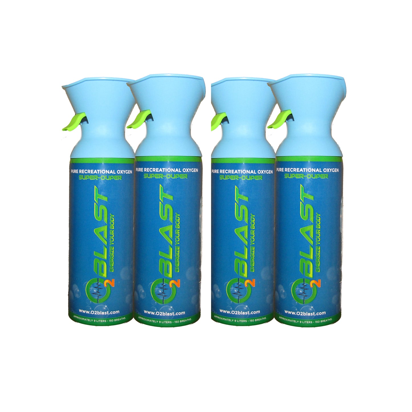 O2 Blast - 95% Pure Recreational Oxygen in a Can