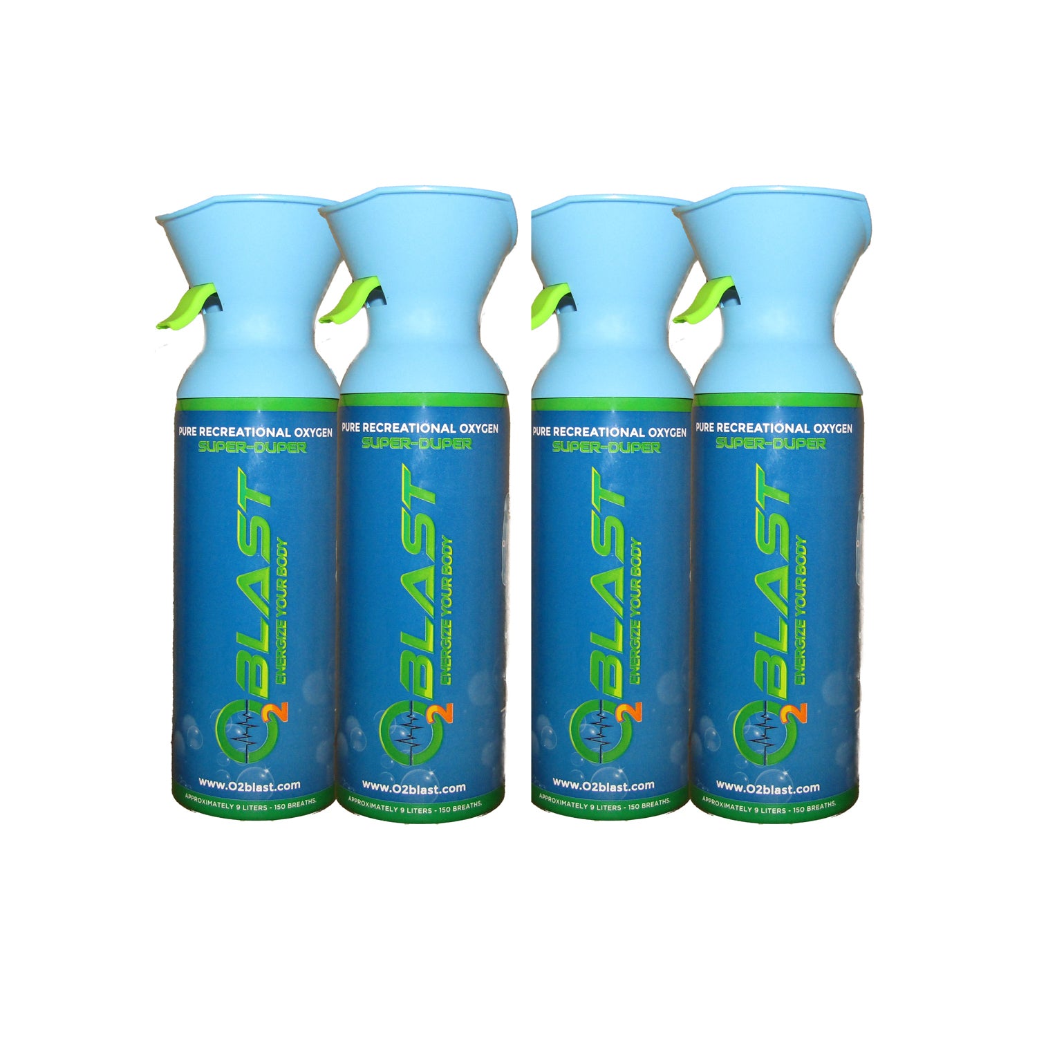 O2 Blast - 95% Pure Recreational Oxygen in a Can