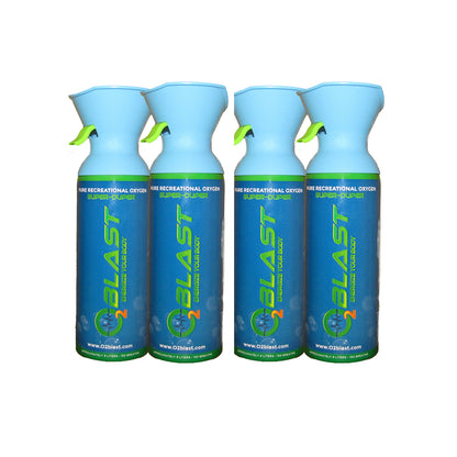 O2 Blast - 95% Pure Recreational Oxygen in a Can