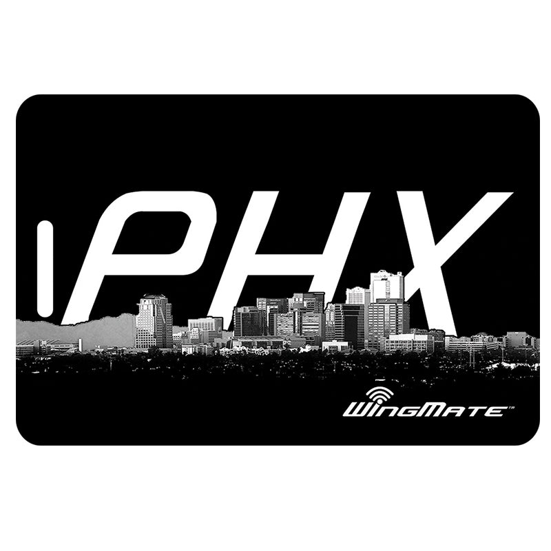 Pilot Expressions - Wingmate Skyline Luggage Tag Phoenix | OPEX575-PHX