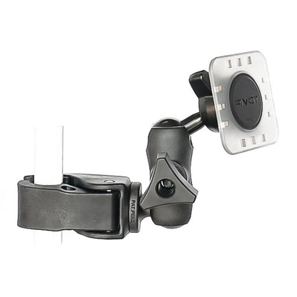 PIVOT Claw Mount showing Tough-Claw clamp and adjustable double-socket arm