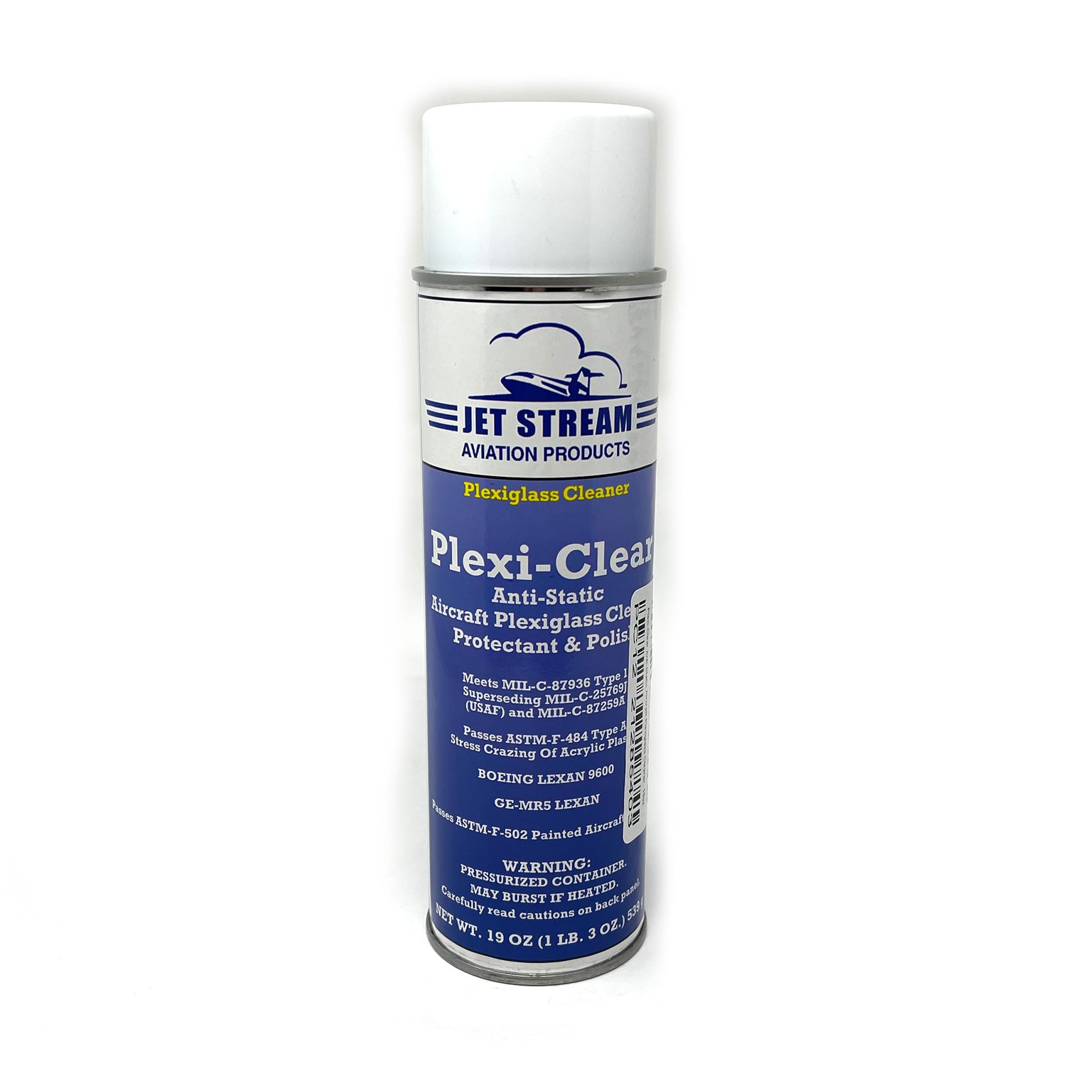 Plexi-Clear Anti-Static Aircraft Plexiglass Cleaner, 19oz – Pilots HQ LLC.