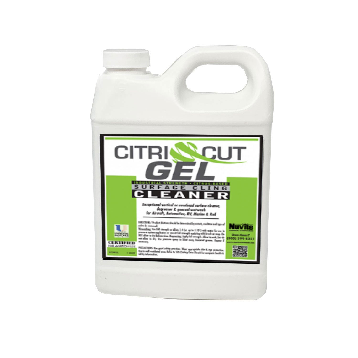 CitriCut Gel - Citrus-Based Degreaser that Clings – Pilots HQ LLC.