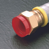 PD Series - Threaded Plastic Plugs For Flared JIC Fittings | image showing an example of the cap in use