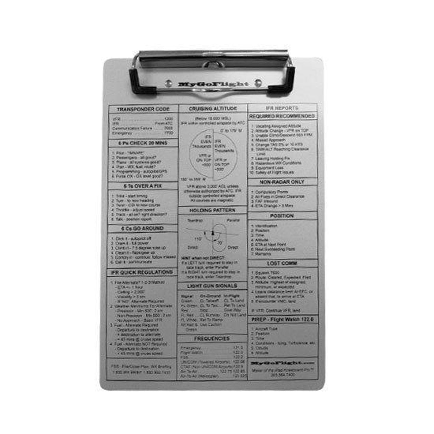MyGoFlight - IFR Clipboard | PRT-1030
