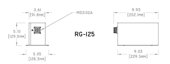 Concorde - Hawker Emergency Aircraft Battery, 24v | RG125